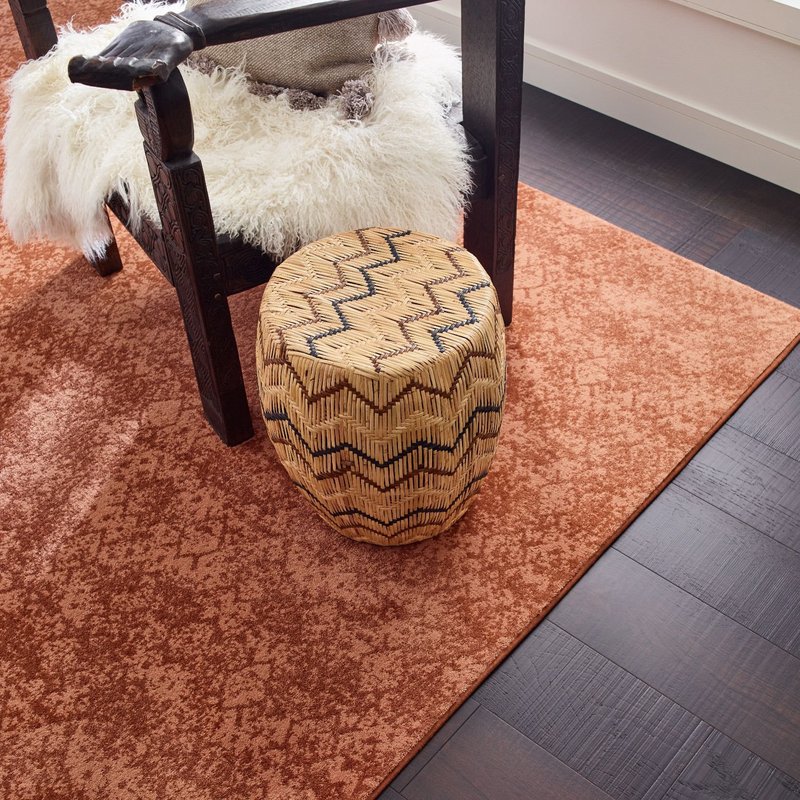 stool on rug - Couture Floors in Boerne, TX